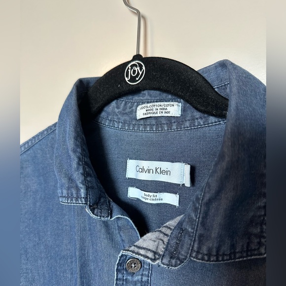 Calvin Klein Light Denim Shirt - Picture 2 of 4